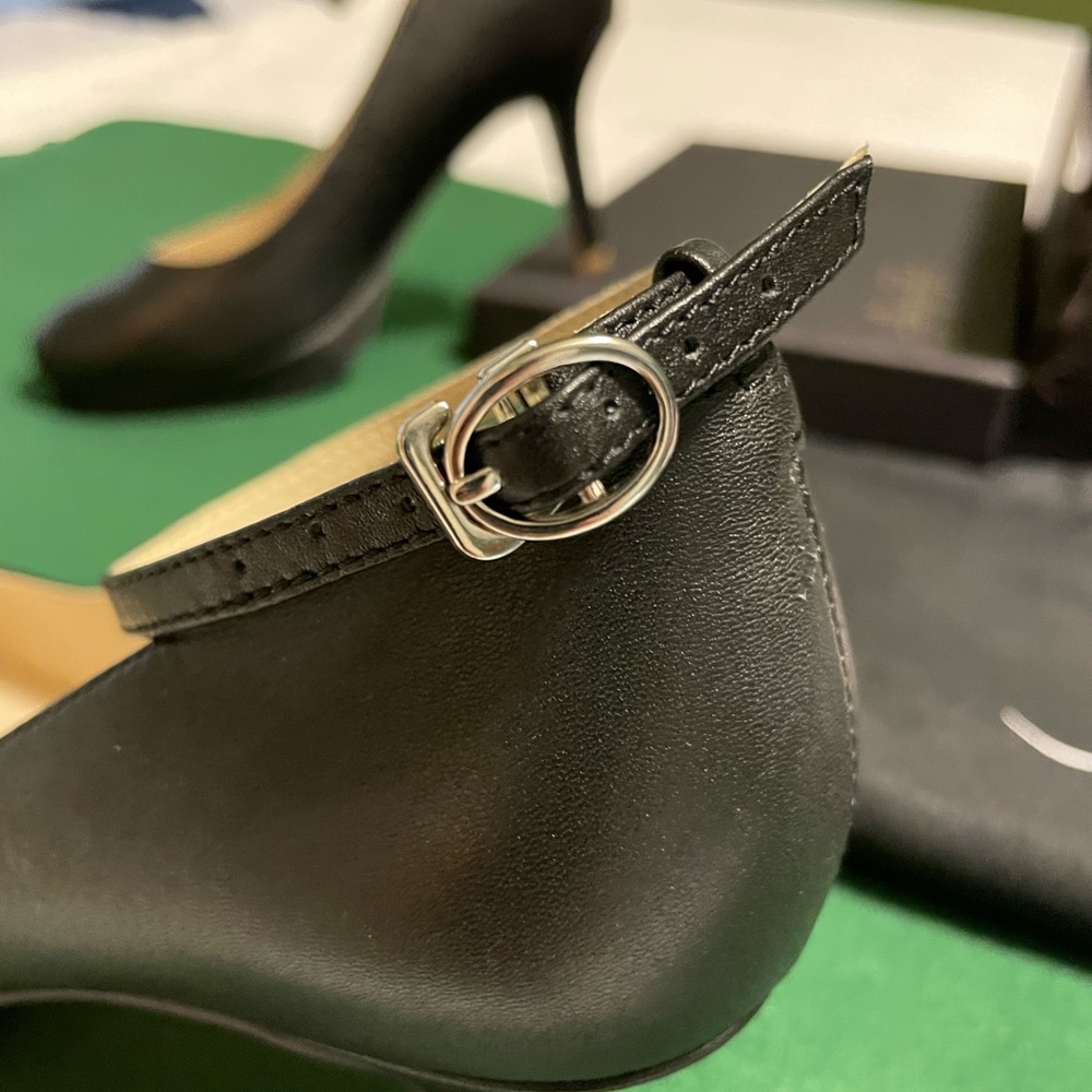Shoes of Prey Leather Ankle Strap Heel - Picture 4 of 6